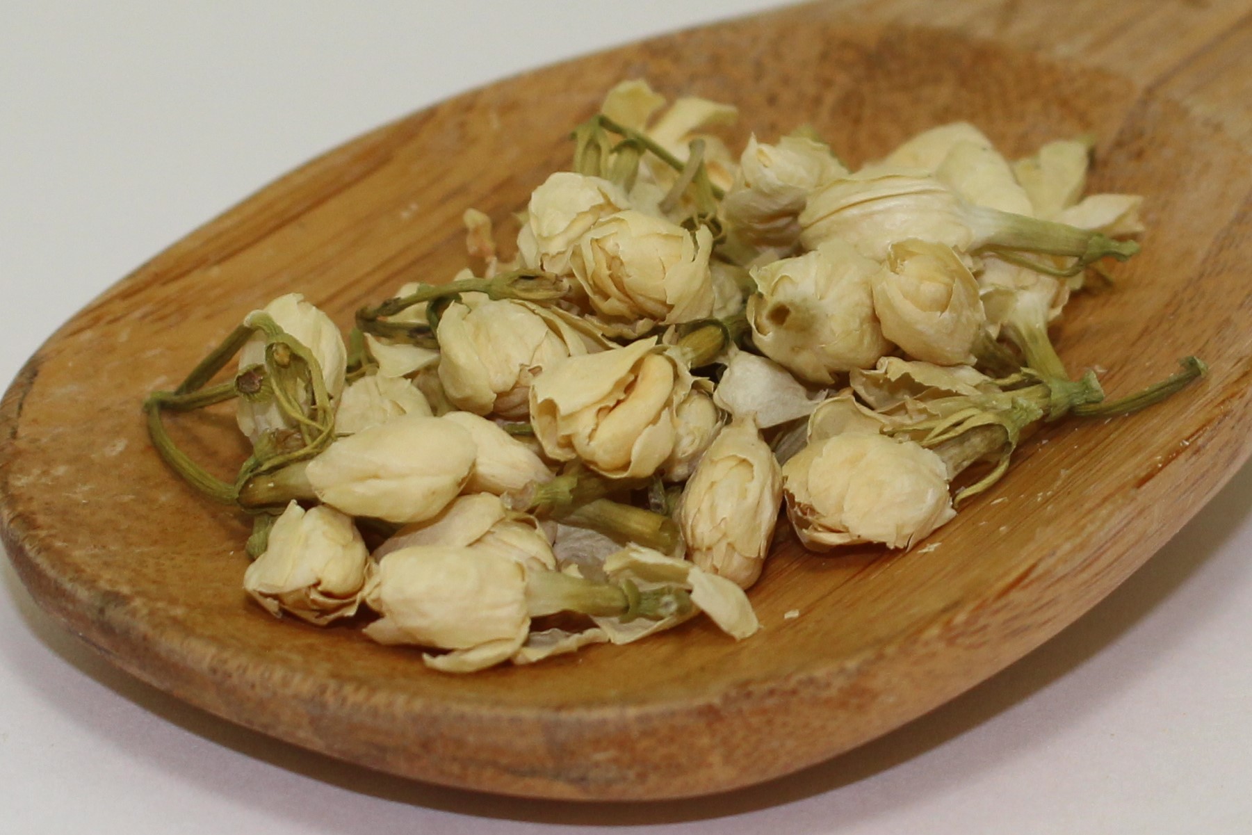 NY SPICE SHOP Jasmine Dried Flowers - Fresh Edible Flower For Drinks -  Lotus Root Flowering Tea (8 Ounces)